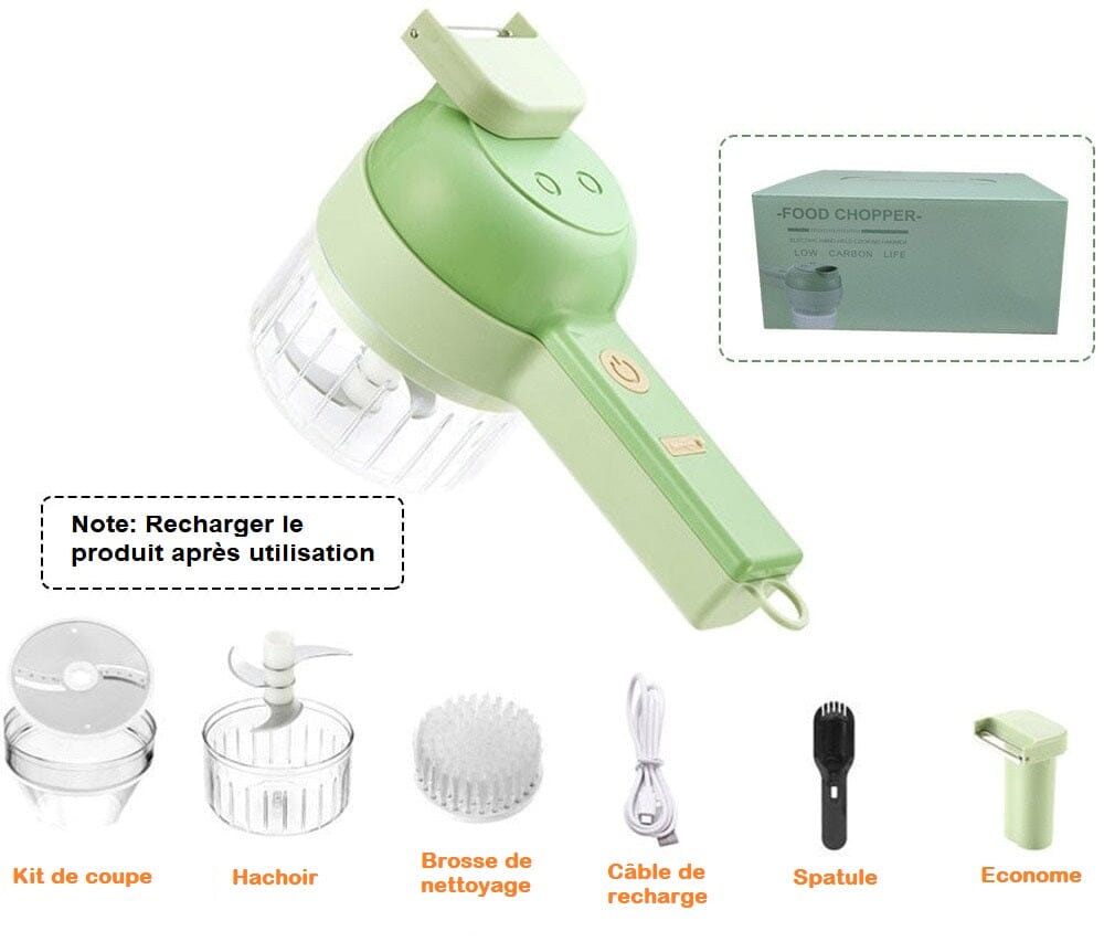 Hachoir multifonctions | CutHach™ - L'accès cuisine