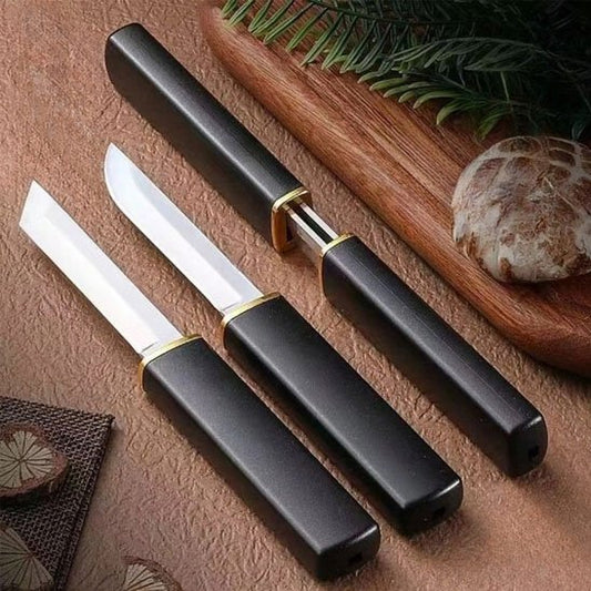 Double couteau cuisine professionnel | Acier inoxydable